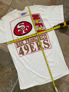 Vintage San Francisco 49ers Logo 7 Football TShirt, Size Large