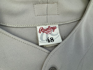 Vintage Oakland Athletics Rawlings Authentic Baseball Jersey, Size 48, XL