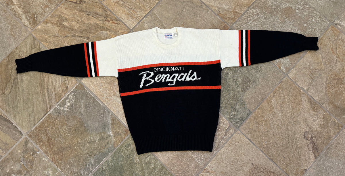 XL  80年代　BENGALS アメフト　ニット  MADE IN USA XL 80年代 BENGALS アメフト ニット MADE IN USA