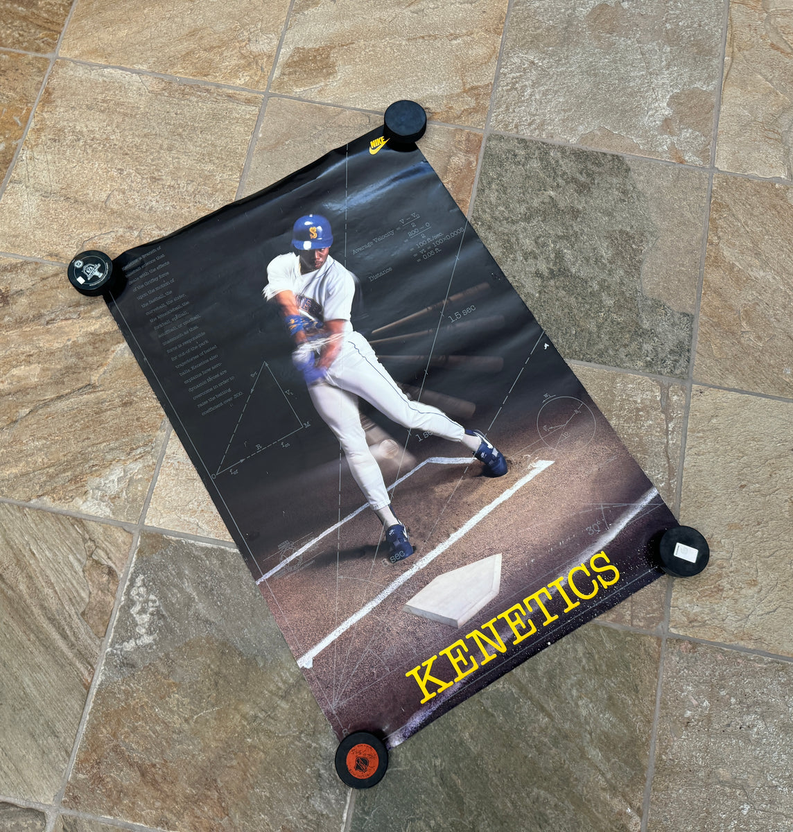 Vintage Seattle Mariners Ken Griffey Jr. Kenetics Nike Baseball