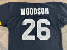 Load image into Gallery viewer, Vintage Pittsburgh Steelers Rod Woodson Champion Football Jersey, Size 48, XL