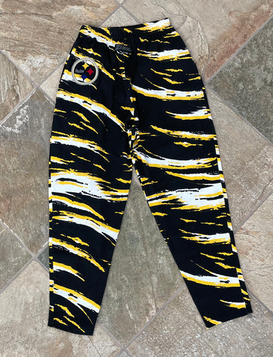 Vintage Pittsburgh Steelers Zubaz Football Pants, Size Small
