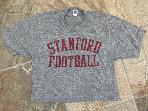 Vintage Stanford Cardinal Team Issued Russell Football TShirt, Size Large