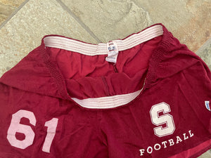 Vintage Stanford Cardinal Team Issued Bike Football College Shorts, Size XL