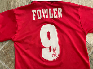 Vintage Liverpool FC Robbie Fowler Reebok Soccer Jersey, Size Youth Small, 6-7