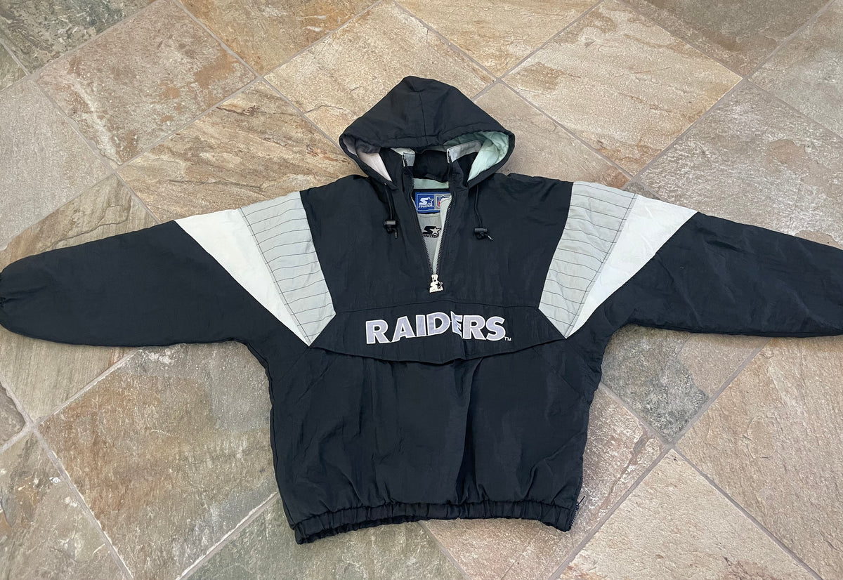 Starter Jackets & Vintage Sports Apparel - Vintage Oakland Raiders Starter  Parka Jacket