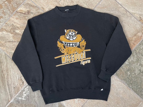 Vintage Missouri Tigers Russell College Sweatshirt, Size Medium
