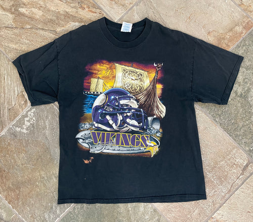 Vintage Minnesota Vikings Football TShirt, Size XL