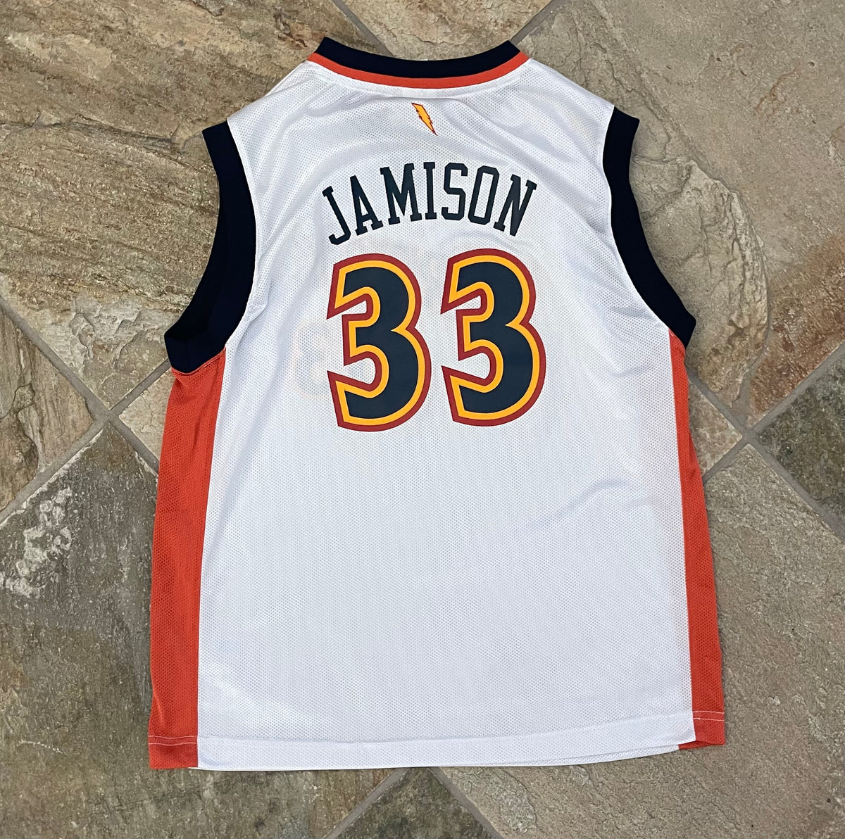 Champion Golden State Warriors Antawn Jamison NBA Jersey Vintage