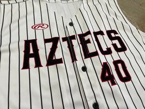San Diego State Aztecs Team Issued Rawlings Baseball College Jersey, Size 44, Large