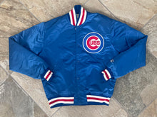 Load image into Gallery viewer, Vintage Chicago Cubs Starter Satin Baseball Jacket, Size Medium