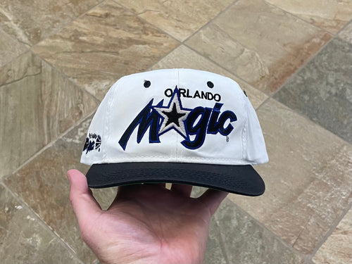 Vintage Orlando Magic Sports Specialties Script Snapback Basketball Hat