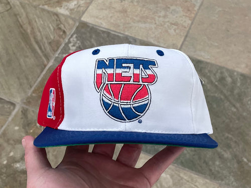 Vintage New Jersey Nets Sports Specialties Script Snapback Basketball Hat