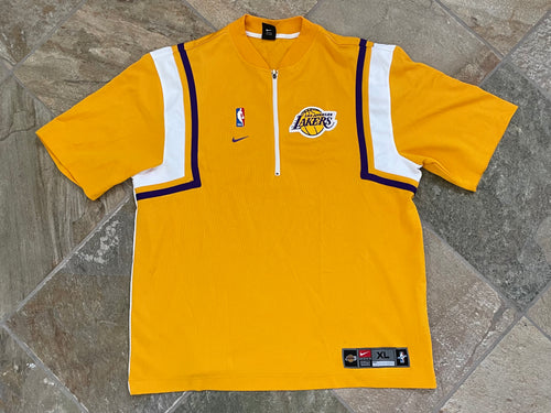Vintage Los Angeles Lakers Nike Warmup Basketball Jacket, Size XL