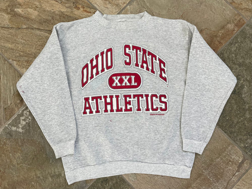 Vintage Ohio State Buckeyes College Sweatshirt, Size Large