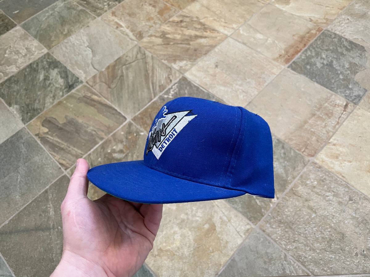 Detroit Lions Vintage American Needle Spell Out Wool Snapback Cap