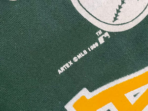 Vintage Oakland Athletics Artex Sweatpants Baseball Pants, Size Large