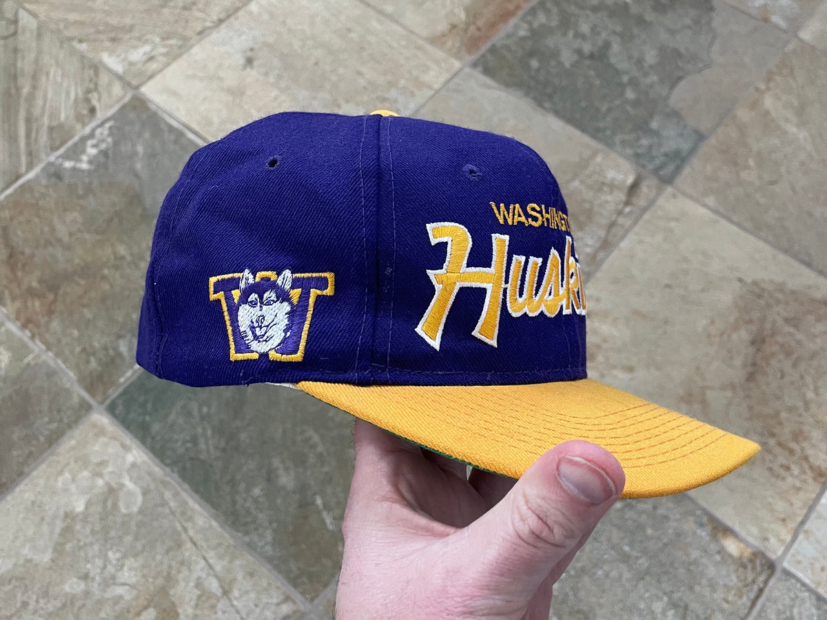 Vintage 1990s Sports Specialties NCAA University of Washington UW Udub  Huskies Velcro Hat for Sale in Tacoma, WA - OfferUp