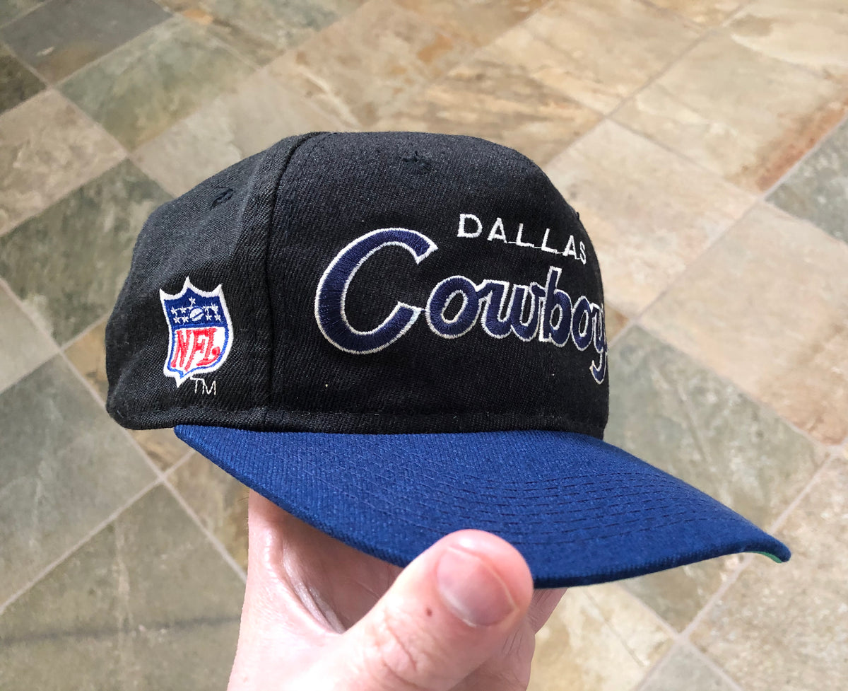 Vintage Dallas Cowboys Snapback Sports Specialties Script 100% Wool Hat Cap  NFL