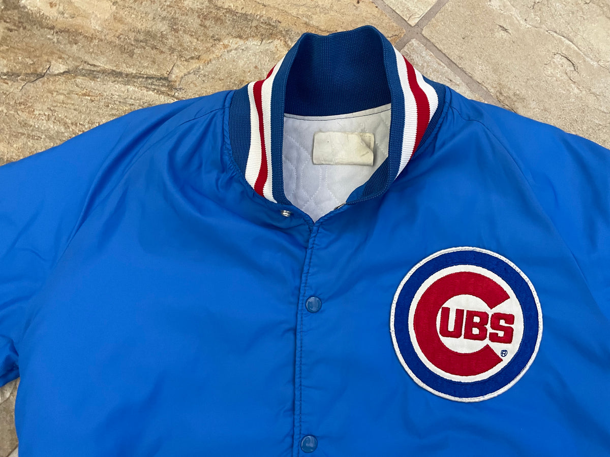 VINTAGE STARTER CHICAGO CUBS PULLOVER SWEATSHIRT IN SIZE L