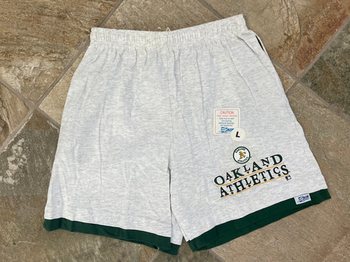 Vintage Oakland Athletics Salem Sportswear Baseball Shorts, Size Large