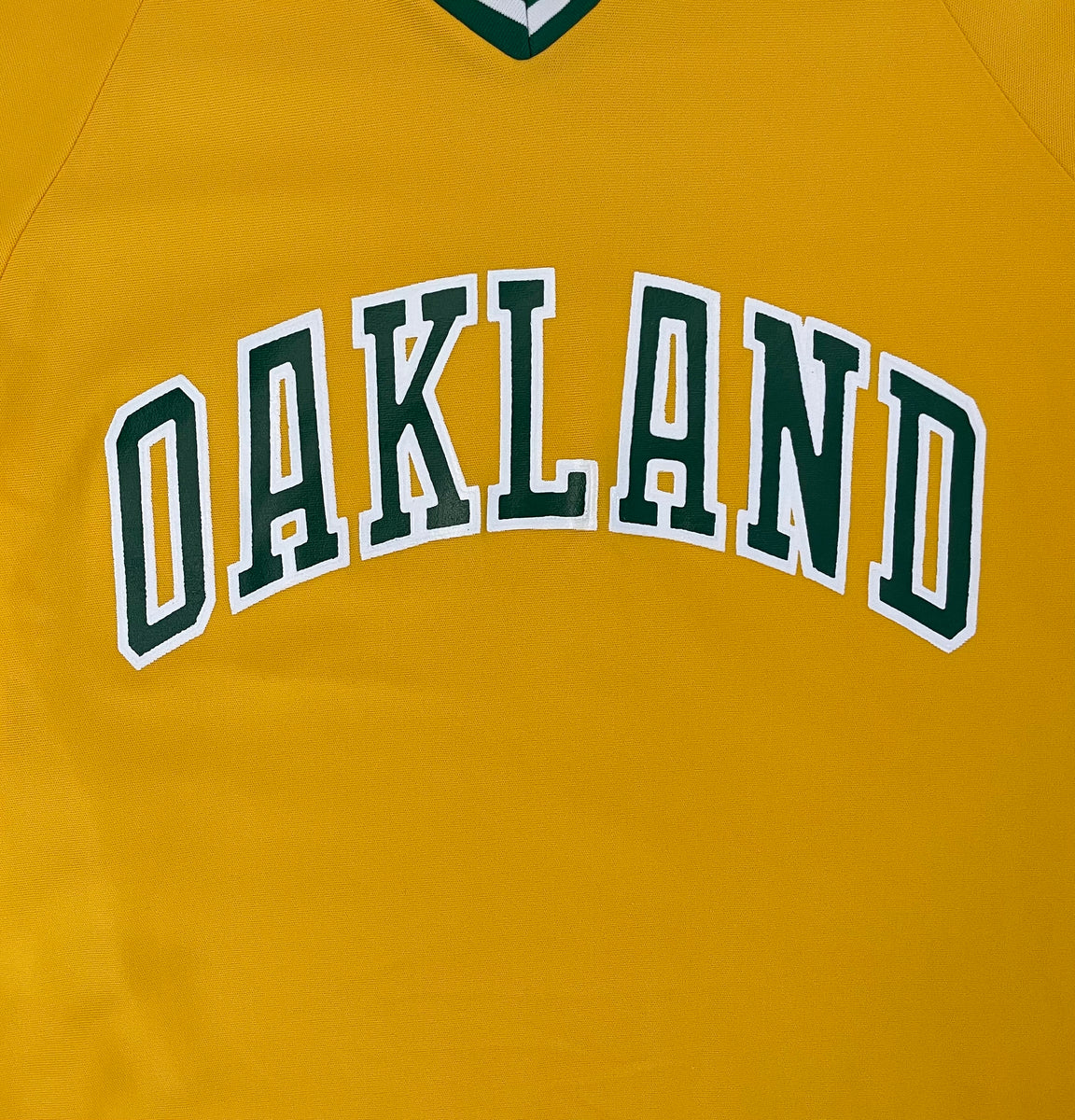 Vintage Oakland Athletics Sand Knit Baseball Jersey, Size Small – Stuck In  The 90s Sports