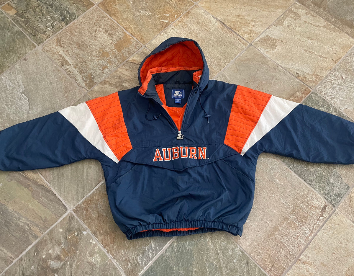 Vintage Auburn Tigers Starter Parka College Jacket, Size XL 