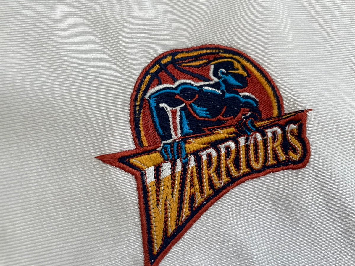 Vintage Golden State Warriors Warm Up Shirt Jacket Shooting Jersey