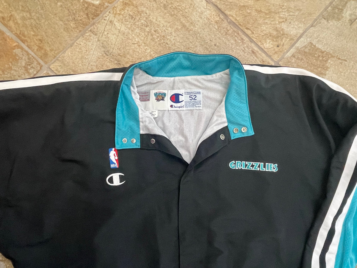 Somebody wore a Vancouver Grizzlies jacket to the NBA Finals in