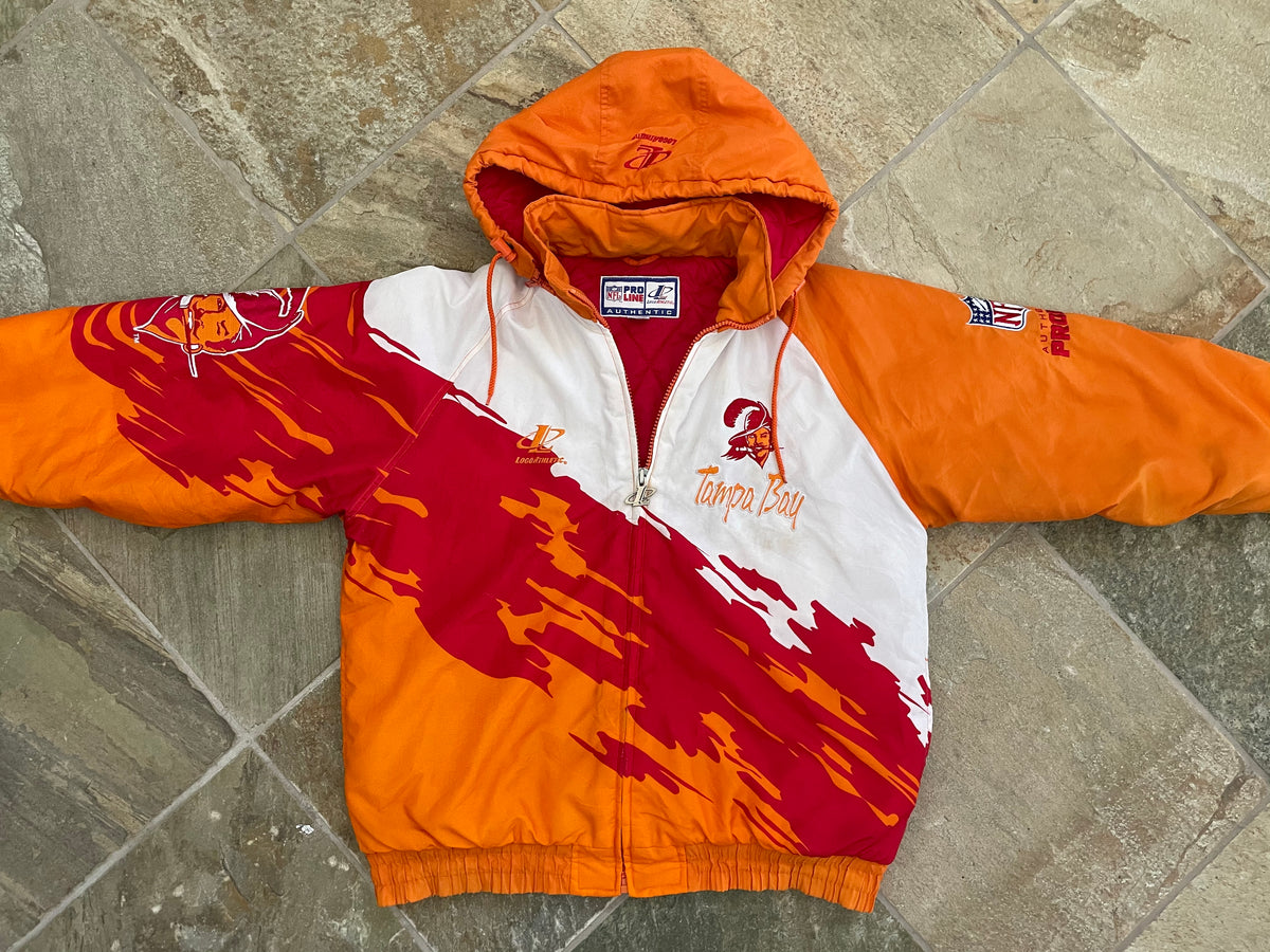 Vintage Tampa Bay Buccaneers Logo Athletic Splash Parka Vintage Tampa Bay Buccaneers Logo Athletic Splash Parka