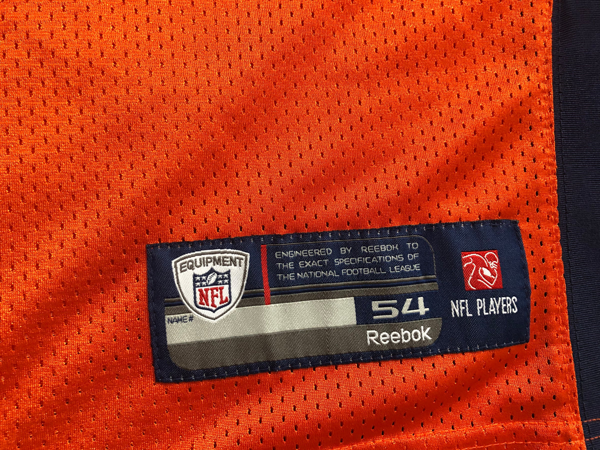 00's Champ Bailey Denver Broncos Authentic Reebok Alternate NFL Jersey Size  48 Large – Rare VNTG