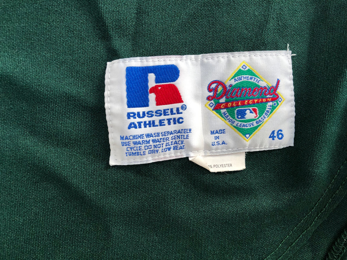 Vintage Authentic Russell Athletic Oakland Athletics Jersey 40 A's