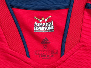 Arsenal Premier League Adidas Long Sleeve Soccer Jersey, Size XL