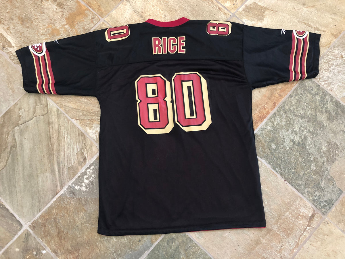 Vintage San Francisco 49ers Jerry Rice Reversible Reebok Football