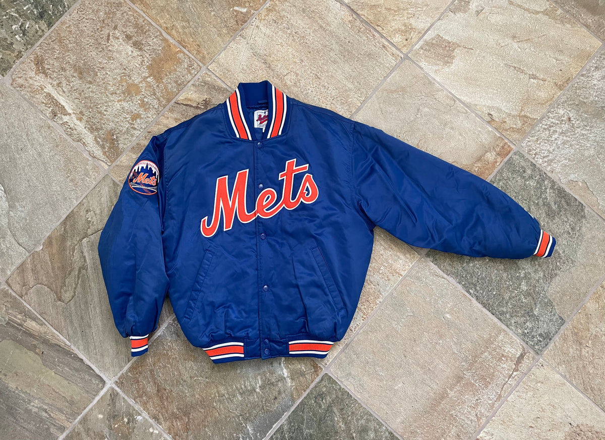 Vintage 90s Starter MLB New York Mets Button Down Baseball Jersey Size  Medium