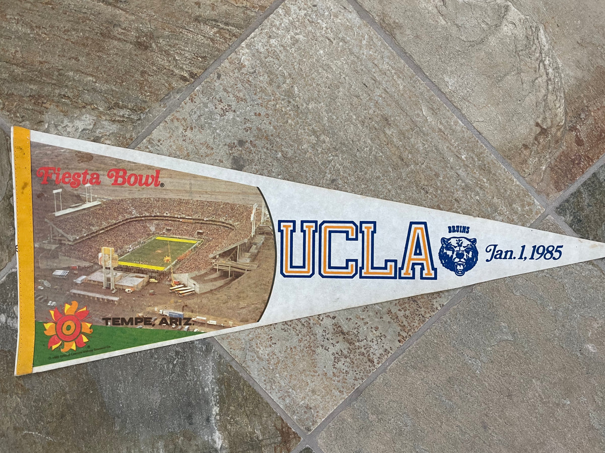 Vintage Ucla Bruins 1985 Fiesta Bowl College Football Pennant – Stuck 