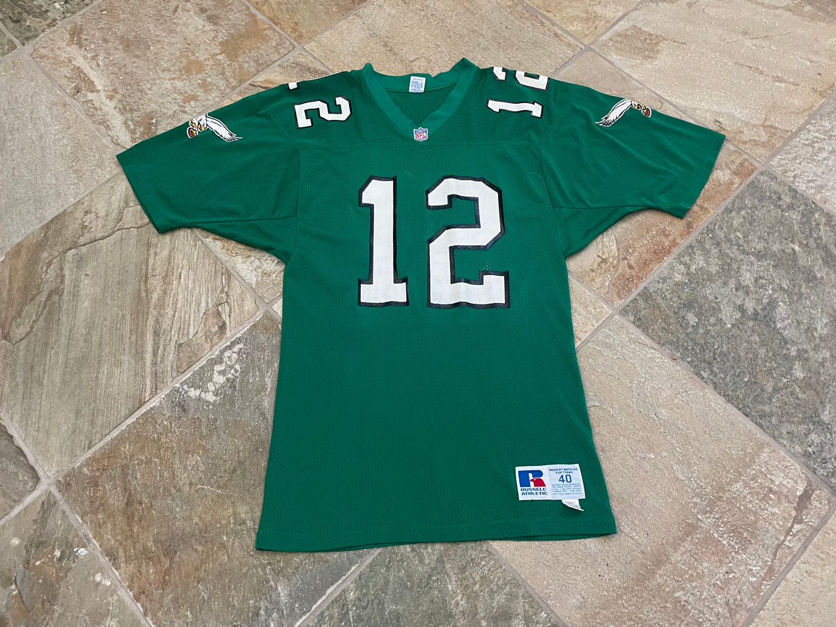 RANDALL CUNNINGHAM PHILADELPHIA EAGLES VINTAGE 1990'S RUSSELL ATHLETIC  JERSEY ADULT 48