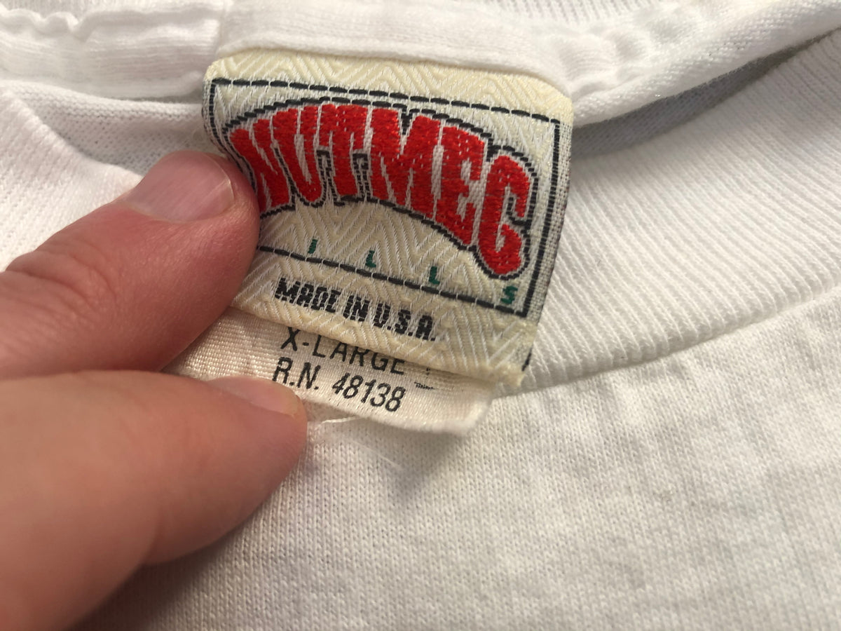 Vintage Nutmeg Milwaukee Brewers T-Shirt XLarge