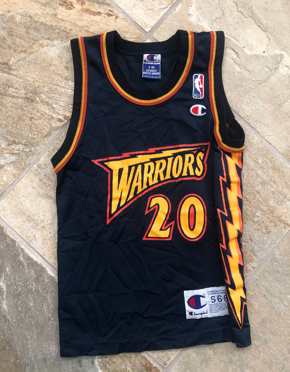 Vintage Golden State Warriors Larry Hughes Champion Basketball Jersey, –  Stuck In The 90s Sports