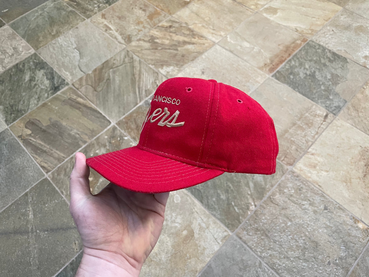 VTG Sports Specialties 49ers Script Hat - San Francisco - Black