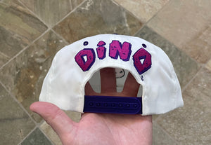 Vintage Flintstones Dino Blockhead Snapback Hat ***