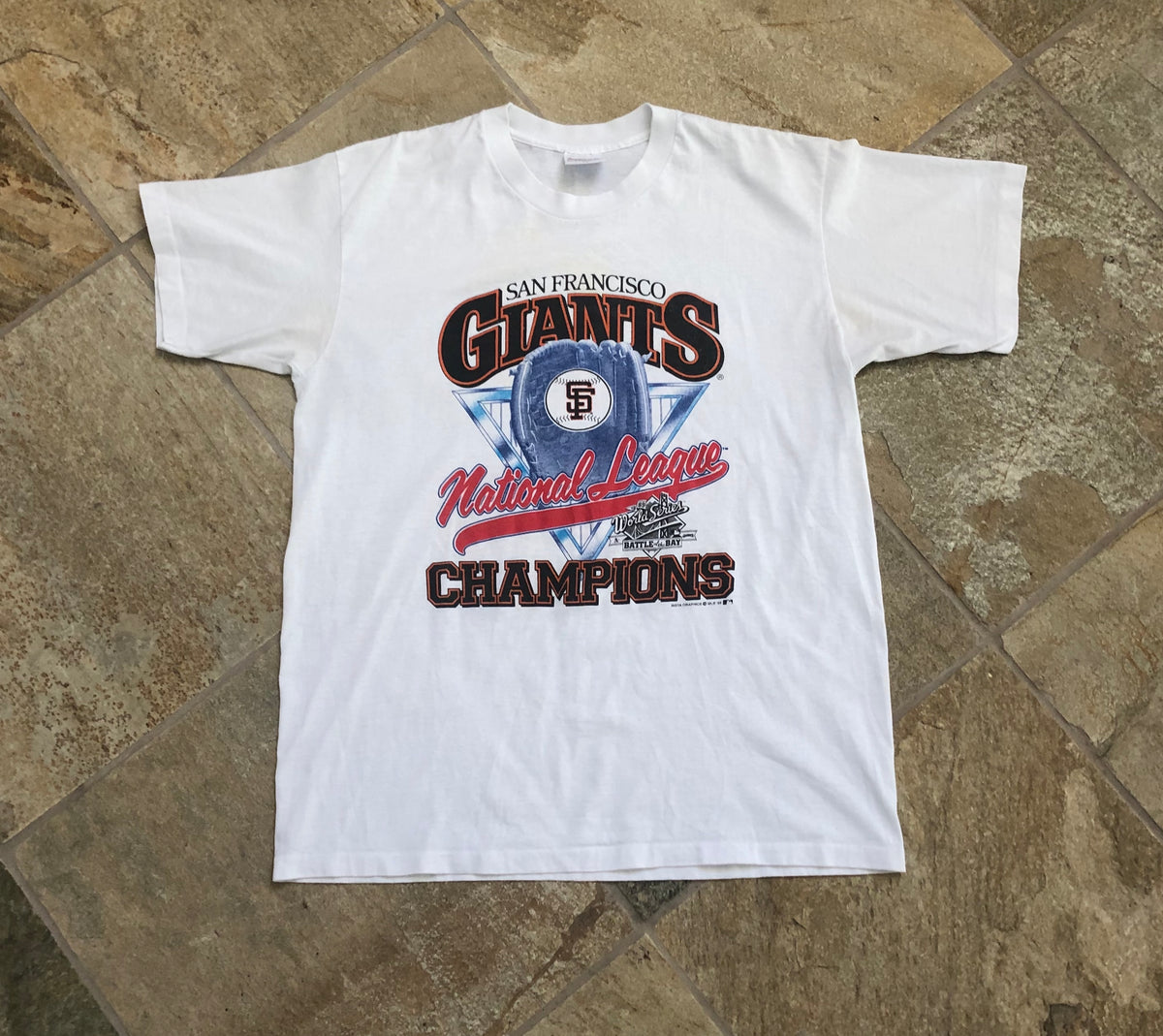 San Francisco Giants Vintage 1989 National League Champs T-Shirt XL