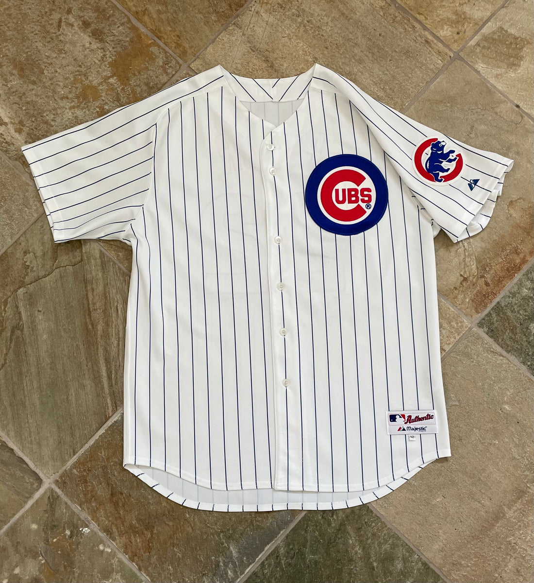 Vintage Chicago Cubs Mark Prior Majestic Authentic Baseball