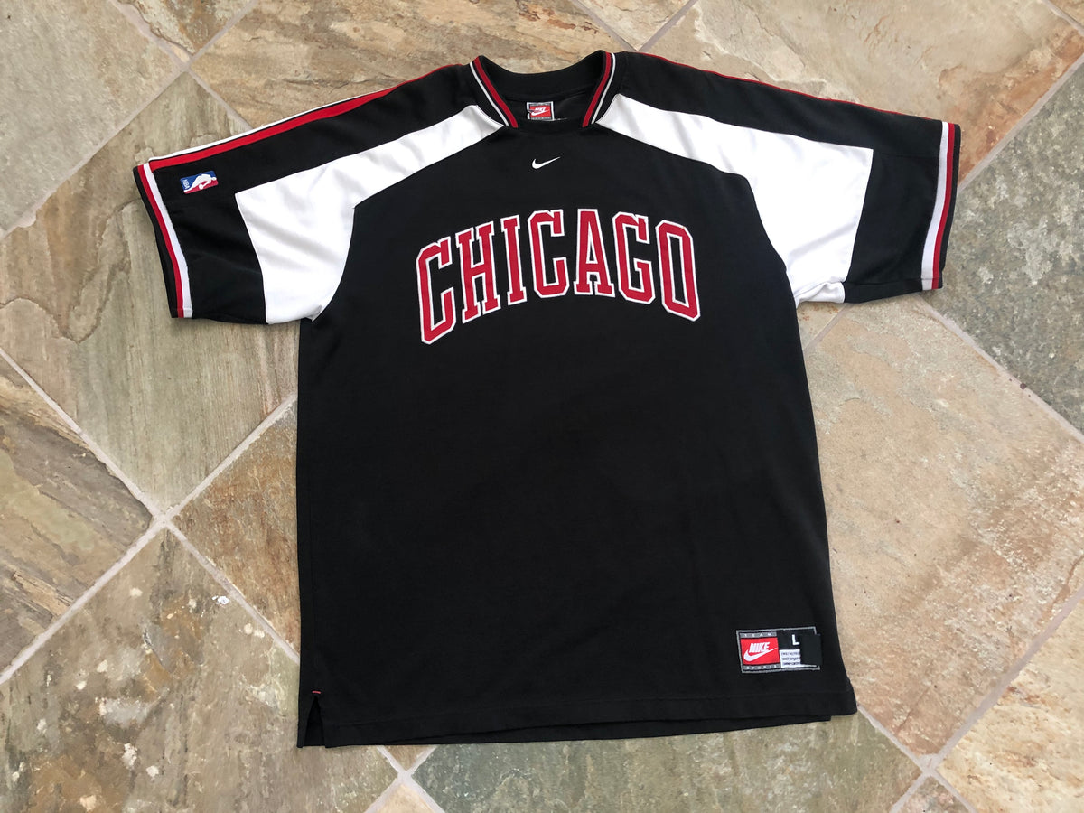 Vintage Chicago Bulls Nike Warm-Up Shooting Shirt Basketball