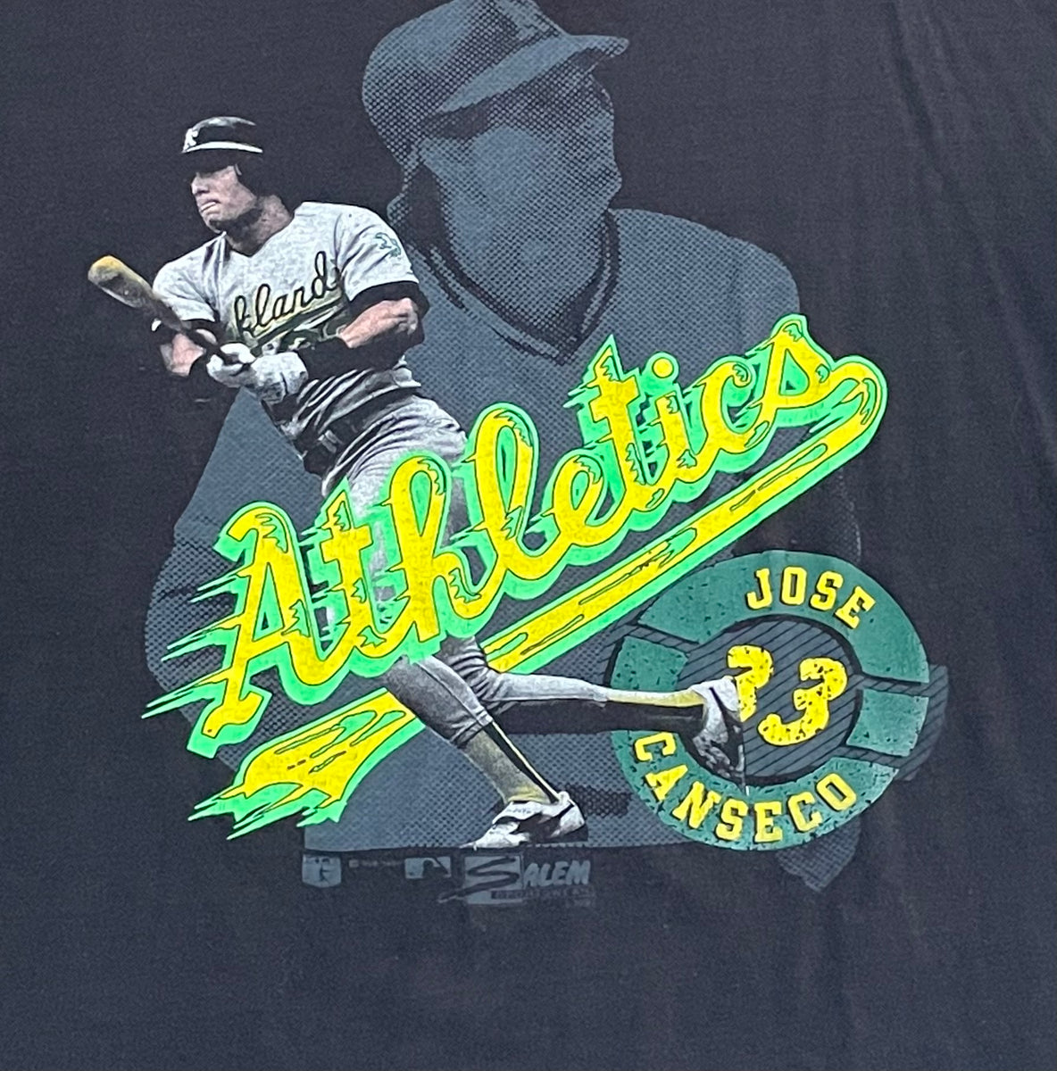 Vintage Oakland Athletics Jose Canseco Baseball Tshirt, Size Medium – Stuck  In The 90s Sports