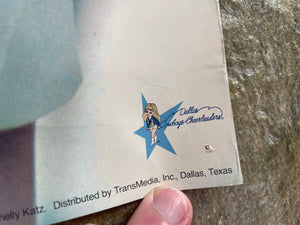Vintage Dallas Cowboys Cheerleaders Football Poster