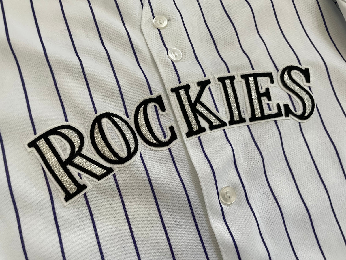 Majestic, Shirts, Majestic Colorado Rockies Todd Helton Jersey White Mens  Size Medium Baseball