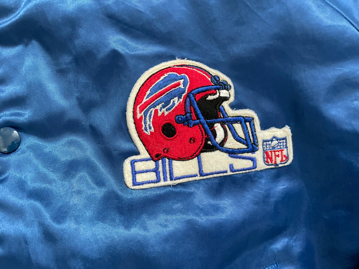 Vintage Buffalo Bills Chalk Line Satin Football Jacket, Size Youth Sma –  Stuck In The 90s Sports