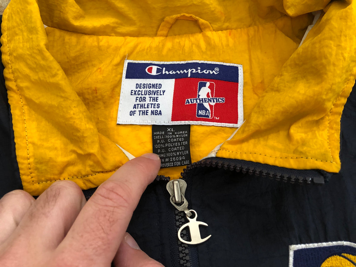 インディアナ・ペイサーズ Champion ウォームアップジャケット Champion × NBA × Vintage INDIANA PACERS CHAMPION WARM UP