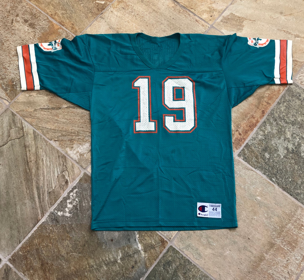 90's Karim Abdul Jabbar Miami Dolphins Authentic Starter NFL Jersey Size 52  XL – Rare VNTG